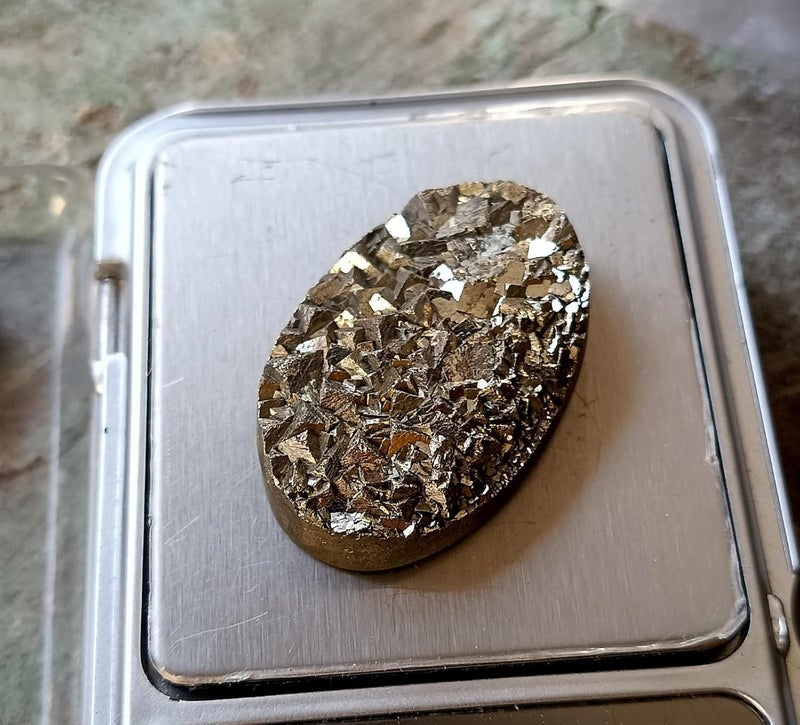 SAINTIMO 250 Gram Pyrite Stone Original Cluster Samples High Energy Natural Iron Pyrite Stone Gold Rock Reiki Crystal - Image 4