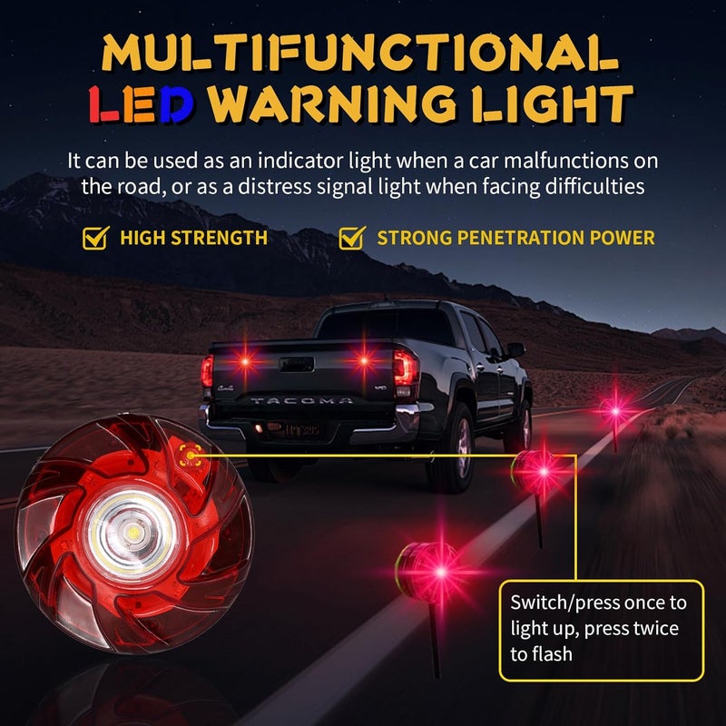 Tumecos Emergency Flare Alert LED Beacon - Image 2