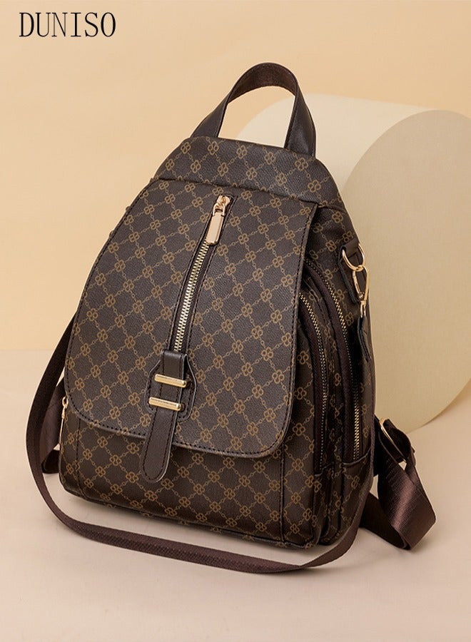 DUNISO 3 in 1 Women's Backpack Fashionable Travel Backpack For Women Large Capacity School Backpack Crossbody Shoulder Bag with Detachable Shoulder Strap For College Girls Students - Image 5