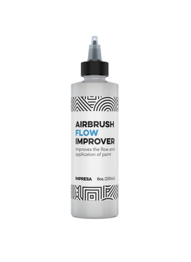IMPRESA - Airbrush Flow Improver Paint Set 8Oz (250 Ml) Reduce Clogs & Dry Needle Tips Made In Usa - Image 1