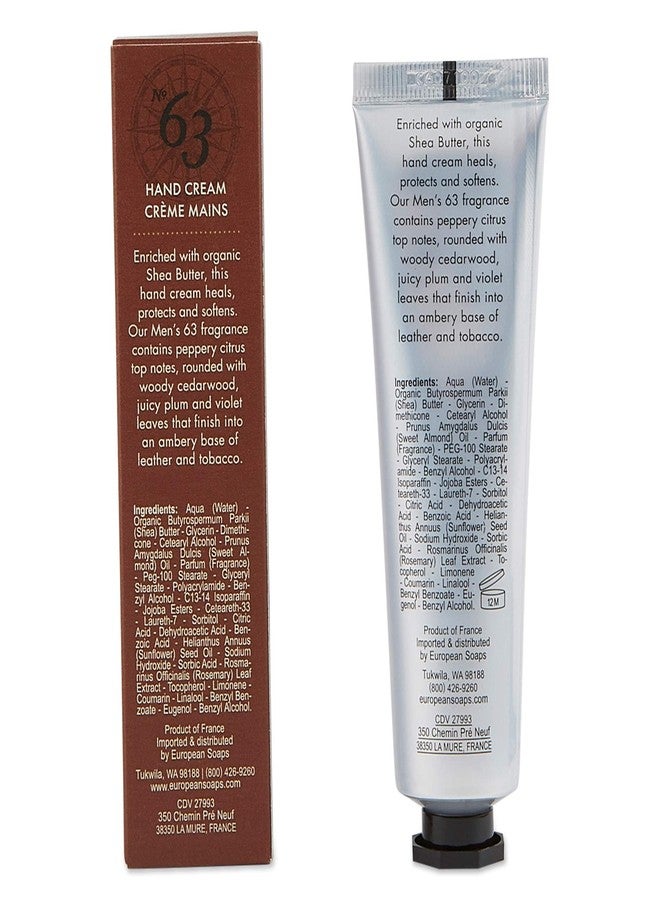 Pre de Provence No.63 Men's Collection, Hand Cream - Image 2