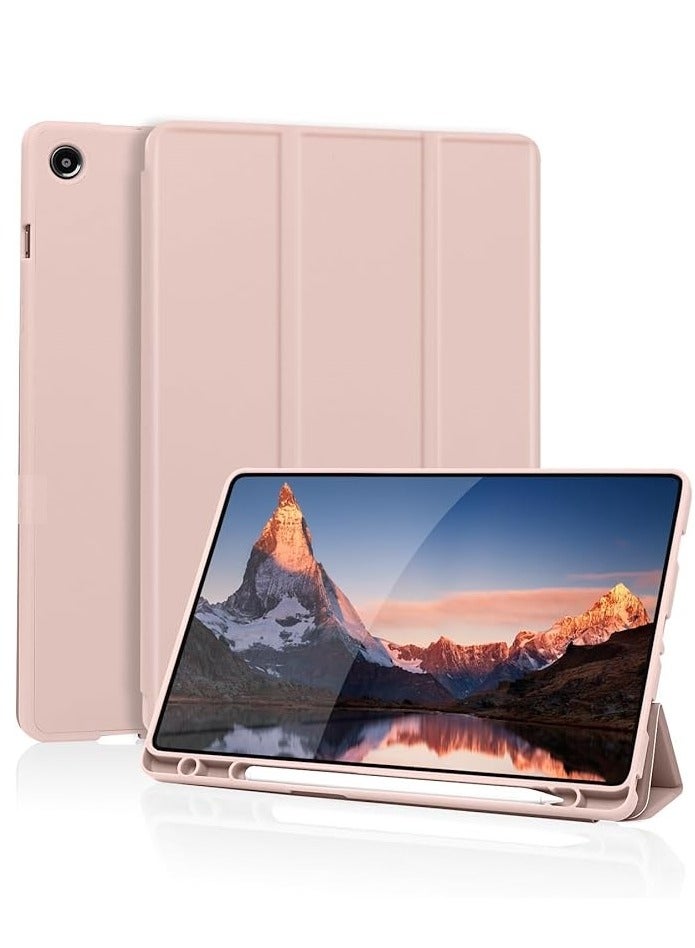 For Samsung Galaxy Tab A9 Case 8.7 Inch 2023 SM-X110/X115/X117 Tablet Cases Magnetic Smart Auto Sleep Wake Folding Stand Cover Fuchsia