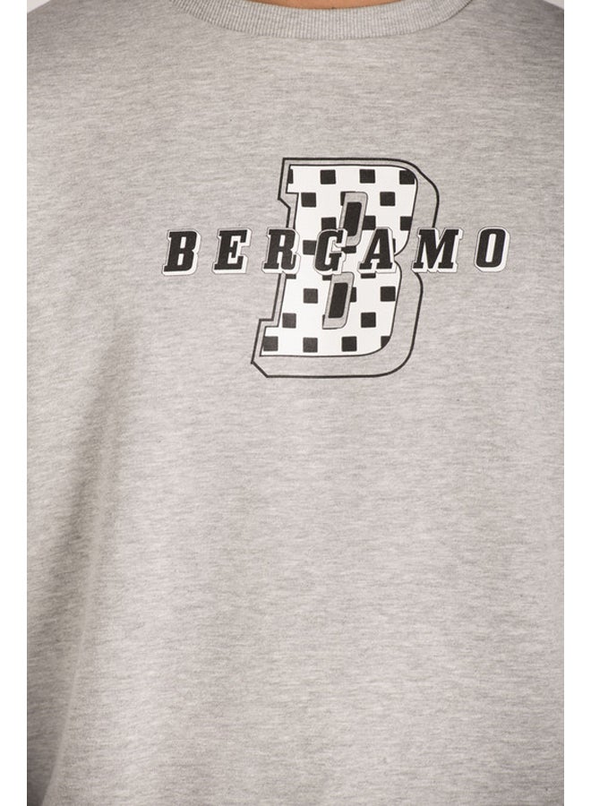 Marco Bergamo LOGO PRINT R-NECK SWEATSHIRT  - Image 4