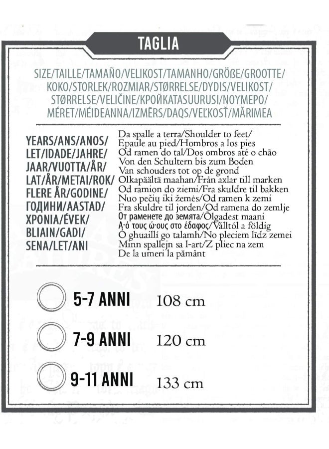 Ciao Harry Potter Deluxe Costume for Kids 7-9 Years | Licensed Wizard Fancy Dress Outfit | Includes Cape, Shirt, Glasses, Tie & Wand - Image 3