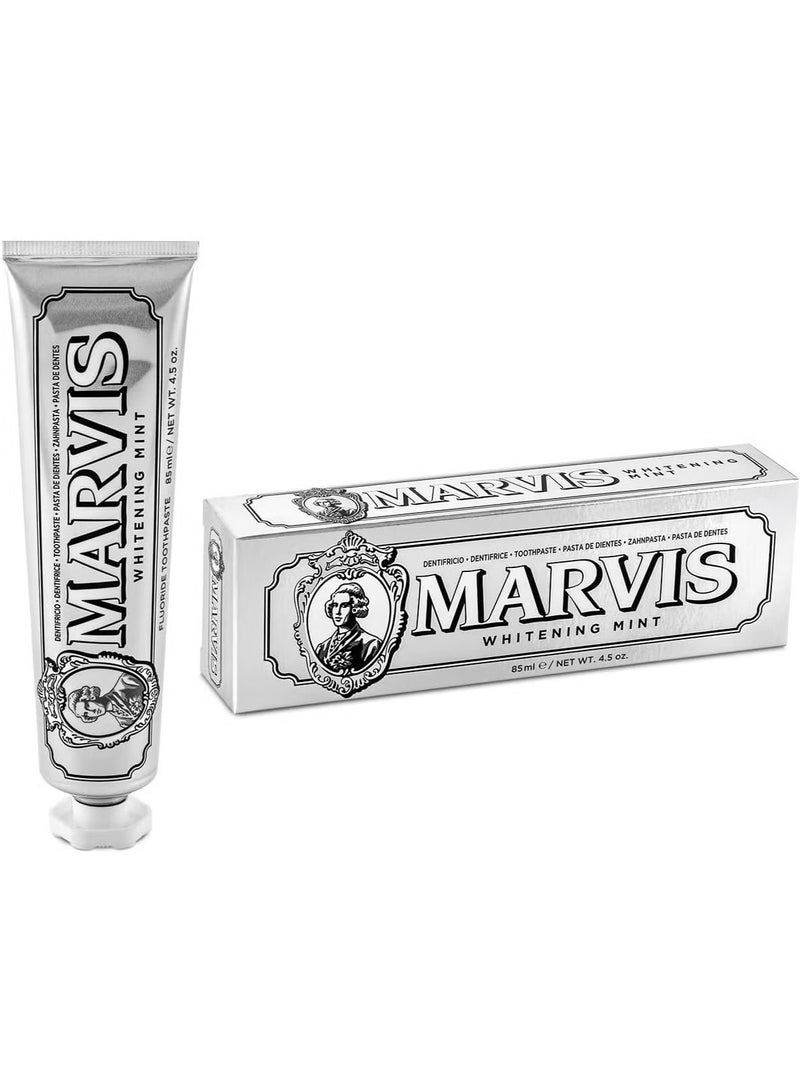 Marvis Whitening Mint Toothpaste With Xylitol 85ml/4.4oz - Image 4