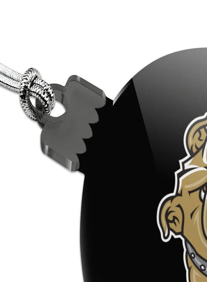 GRAPHICS & MORE Bryant University Secondary Logo Acrylic Christmas Tree Holiday Ornament - Image 2