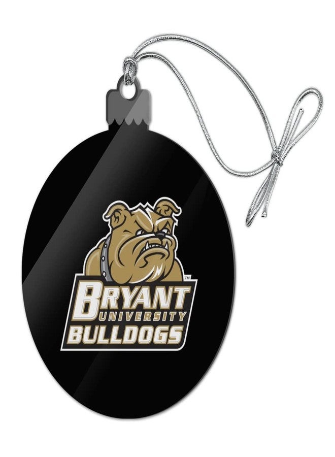 GRAPHICS & MORE Bryant University Secondary Logo Acrylic Christmas Tree Holiday Ornament - Image 1