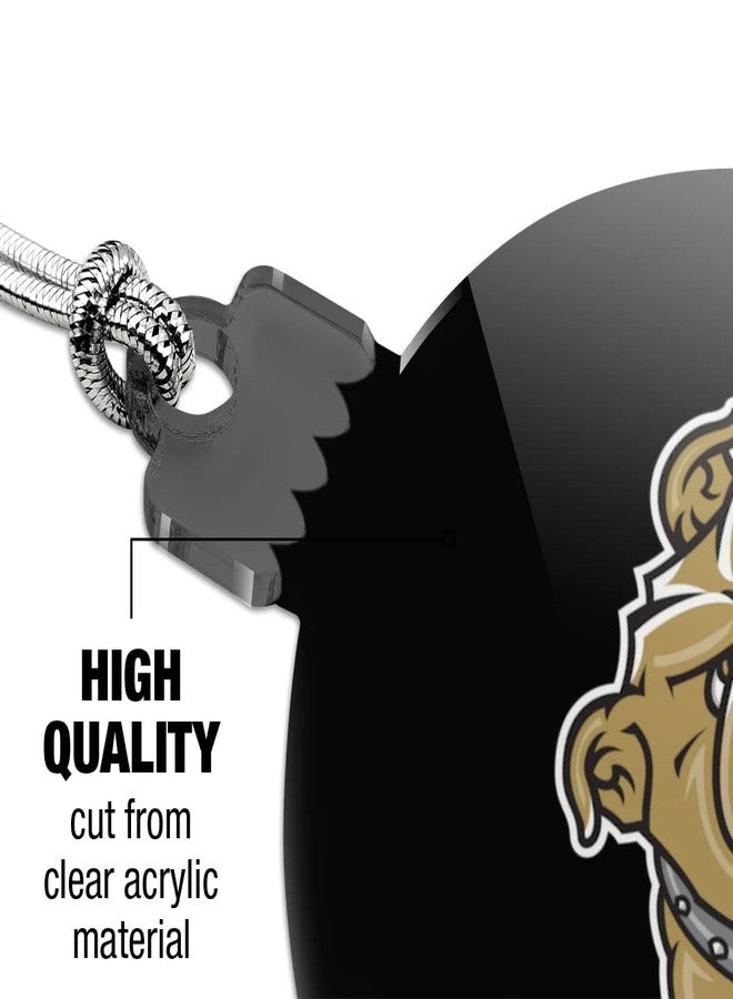 GRAPHICS & MORE Bryant University Secondary Logo Acrylic Christmas Tree Holiday Ornament - Image 4