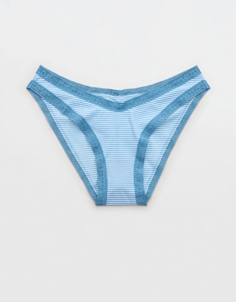 Aerie Aerie SMOOTHEZ Microfiber Lace Bikini Underwear