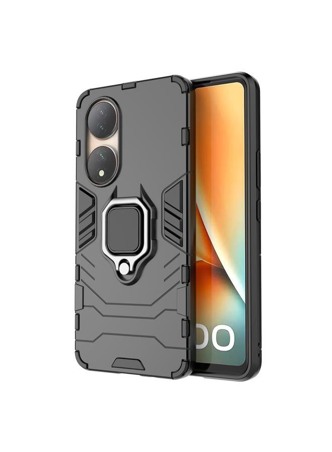 erorex Case For vivo Y100 Magnetic Ring Holder PC + TPU Phone Case - Image 1