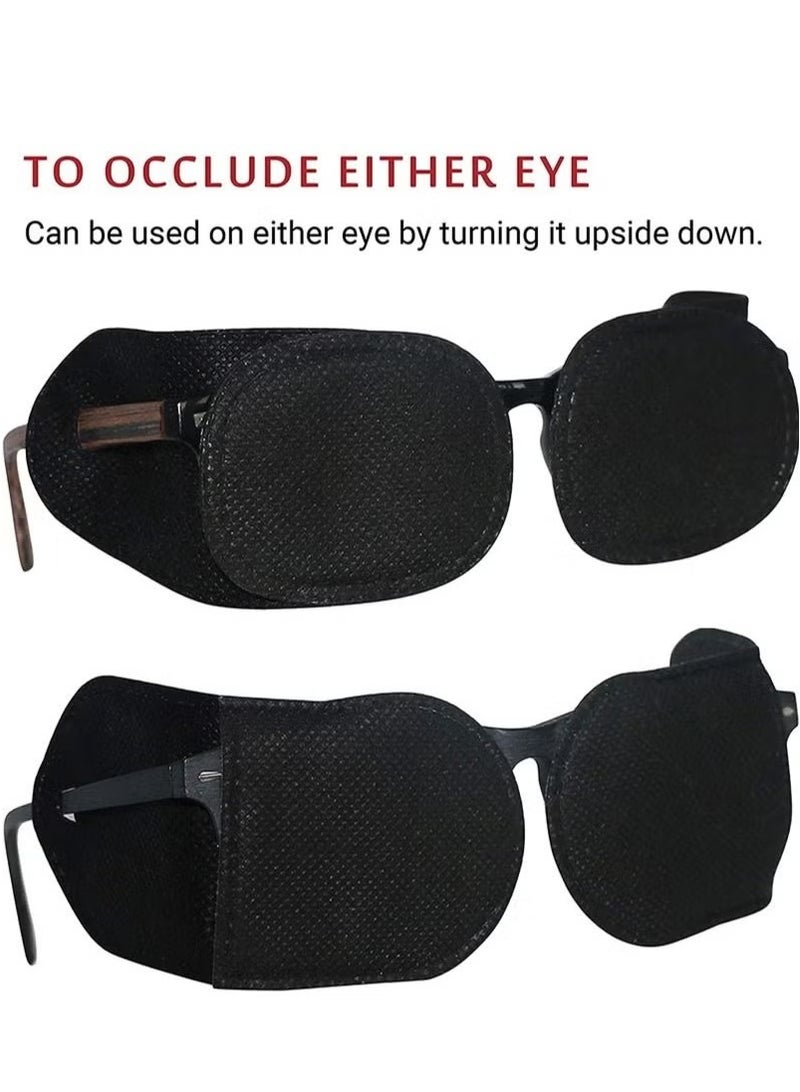 Adult Children's Eye Mask Eyeglass Eye Mask for Left or Right Eye Amblyopia Strabismus 6 Pieces - Image 2