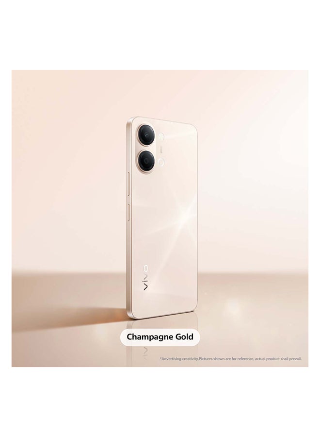 vivo Y21 5G AI Dual SIM Gold 4GB RAM 256GB With Exclusive TWS (Charger and Case Inside Phone Box) - Middle East Version - Image 2
