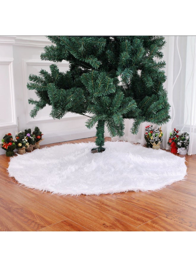 Artificial Tree Skirt Decoration White - Image 2