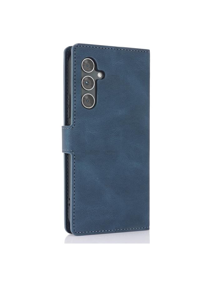 اس-توب جراب لهاتف Samsung Galaxy S24 FE 5G جراب هاتف من الجلد بملمس جلد العجل الخيالي - Image 3