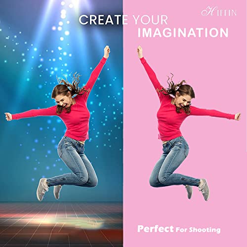 HIFFIN 8X12FT Pink Backdrop Photography Background Photo Backdrop for Photoshoot Photography Video Recording Background Screen Picture Curtain - Image 3