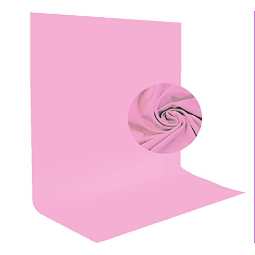 HIFFIN 8X12FT Pink Backdrop Photography Background Photo Backdrop for Photoshoot Photography Video Recording Background Screen Picture Curtain - Image 1