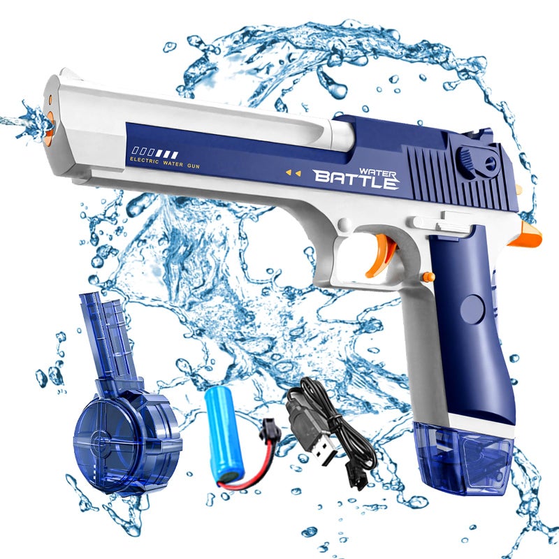 Snowall Electric Water Gun with Long RangeAutomatic Squirt Gun for Kids and Adults Long Distance Water Pistol for Pool Beach Outdoor Play - Image 3