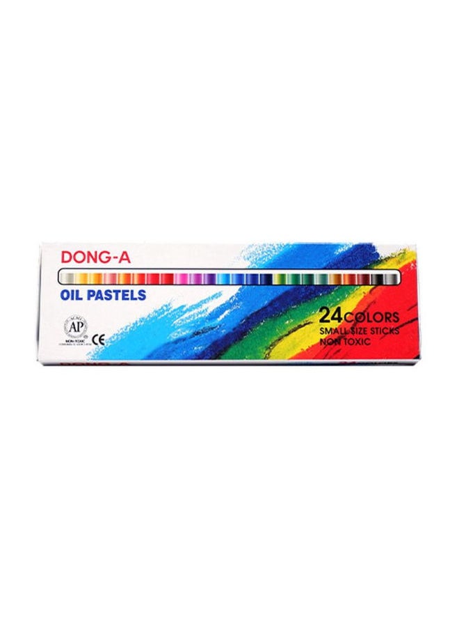 Dong-A Set Of 24 Oil Pastel Colors 