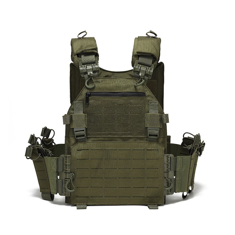 Waterproof Oxford MOLLE Tactical Vest with Quick-Release Buckles for Men and Women - Image 1