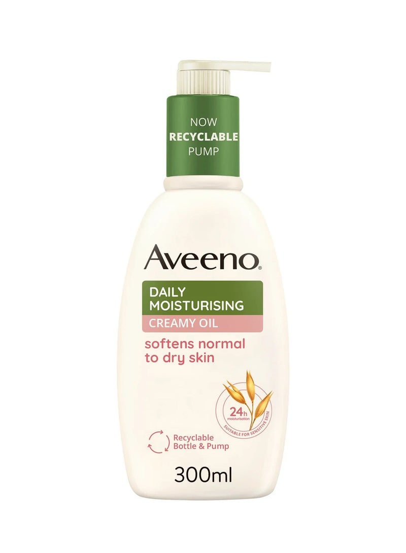 Aveeno Daily Moisturizing Creamy Oil 300ml