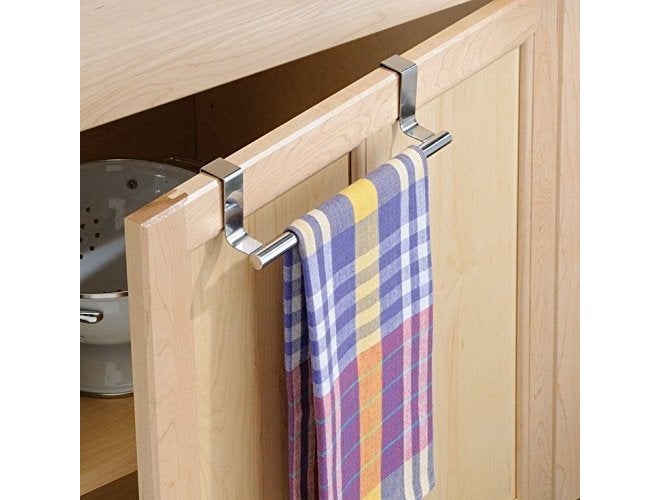 Copelle Pack of 1 Cabinet Door Kitchen Towel Bar Towel BAR/Kitchen Hook Drawer Storage Adjustable Over Cabinet Stainless Steel Towel Bar/Towel Holder/Over Cabinet Towel bar - Image 4
