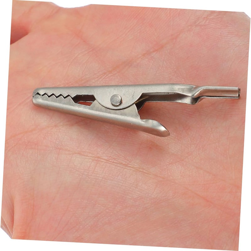 8Pcs Metal Alligator Clips Electrical Test Clamps For Temporary Connections - Image 4