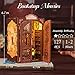 Cutefun Book Nook Kit DIY Miniature Dollhouse Kit for Bookshelf Book Nook Kits for Adults Beginners Ideal Gift for Book Lovers Bookshop Memories - Image 4