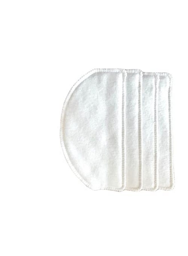 وسائد توسيع الحفاضات من داني - تتضمن 4 وسائد توسيع حفاضات قابلة لإعادة الاستخدام وذات قدرة امتصاص عالية - يمكن ربطها بأي حفاضة! - تمنع انفجار الحفاضات - مريحة وفعالة. (قابلة لإعادة الاستخدام!) راحة البال عند تغيير الحفاضات! - Image 4