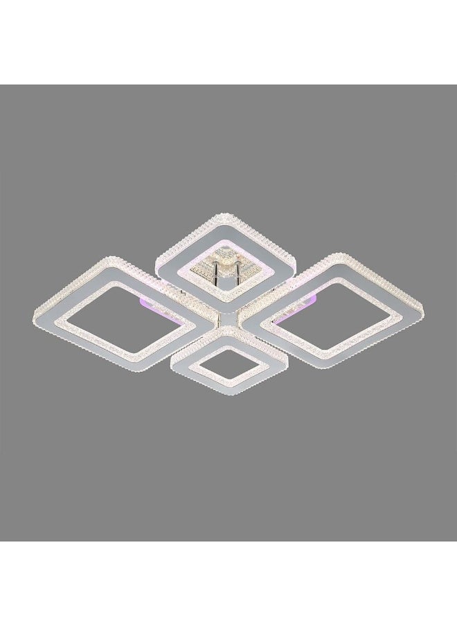 DANUBE HOME Ayrum Flushmounts Iron+Acrylic 69X52Cm Led Cr  - Image 4