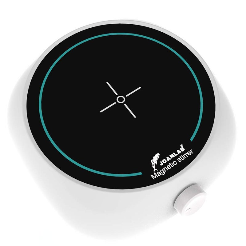 JOANLAB جوانلاب لوحة تحريك صغيرة مغناطيسية مع قضيب تحريك، خلاط مغناطيسي 3000 مل - Image 1