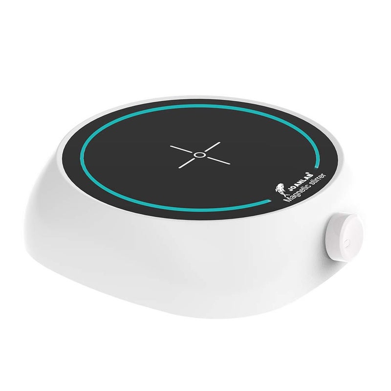 JOANLAB جوانلاب لوحة تحريك صغيرة مغناطيسية مع قضيب تحريك، خلاط مغناطيسي 3000 مل - Image 2