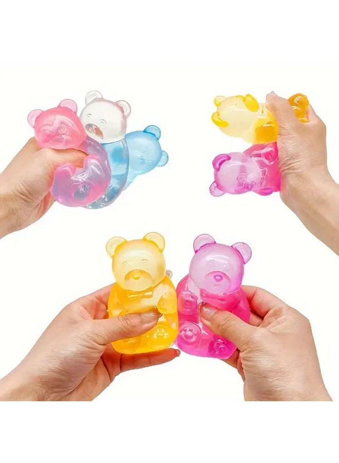 Yellow Ancient Ftd Bear Squeeze Toy Portable Stress Relief Gift For Classroom Party - Image 4