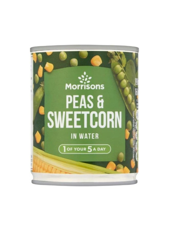 Sweet Corn & Peas, In Water - 198g, France