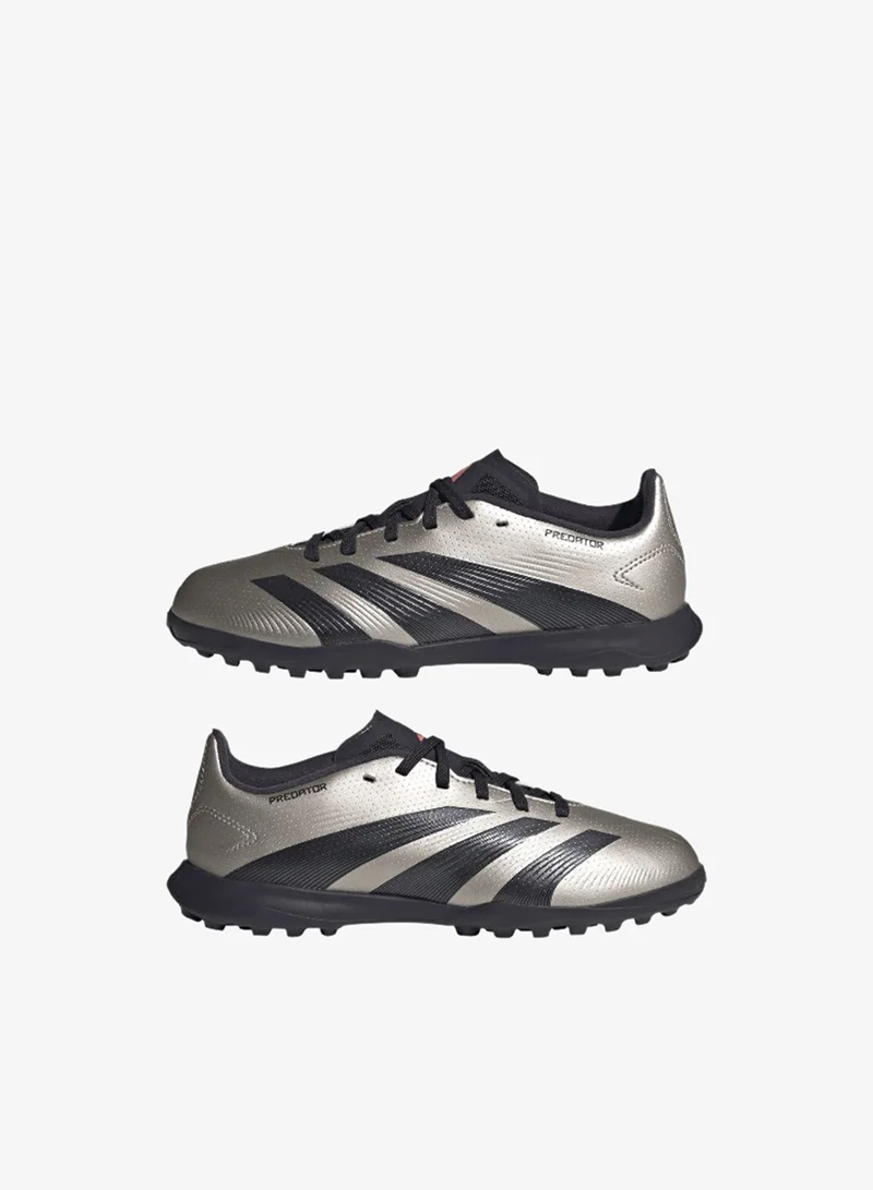 Adidas Predator League Tf J Grey Football Shoes For Kids Unisex 10K