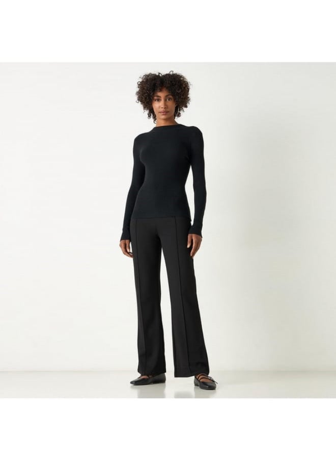 2Xtremz - 2Xtremz Ribbed Sweater with Long Sleeves - Image 1