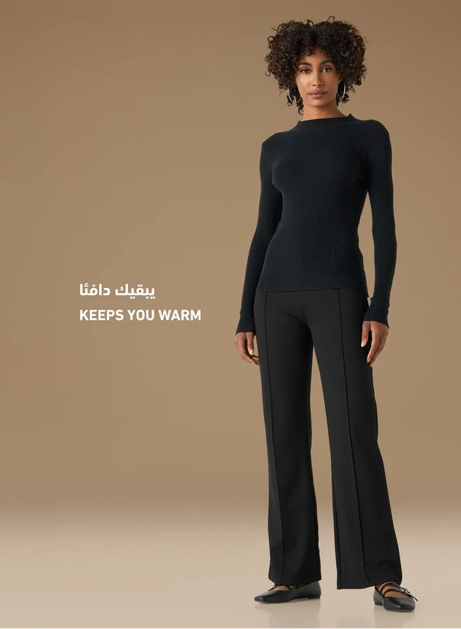 2Xtremz 2Xtremz Ribbed Sweater with Long Sleeves