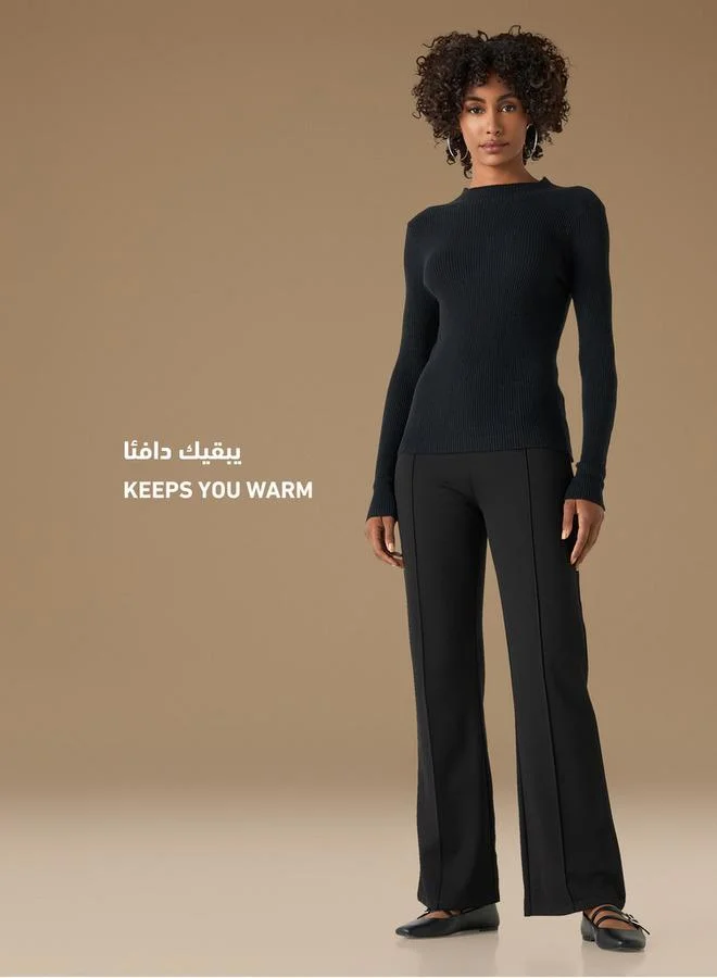 2Xtremz 2Xtremz Ribbed Sweater with Long Sleeves
