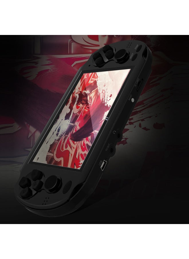 آلة الألعاب المحمولة Psp Cool Dog X1 Double Rocker 4.3 بوصة Arcade Game منتجات الحنين المبيعات المباشرة - لون المنتج: أسود - الموديل: x1