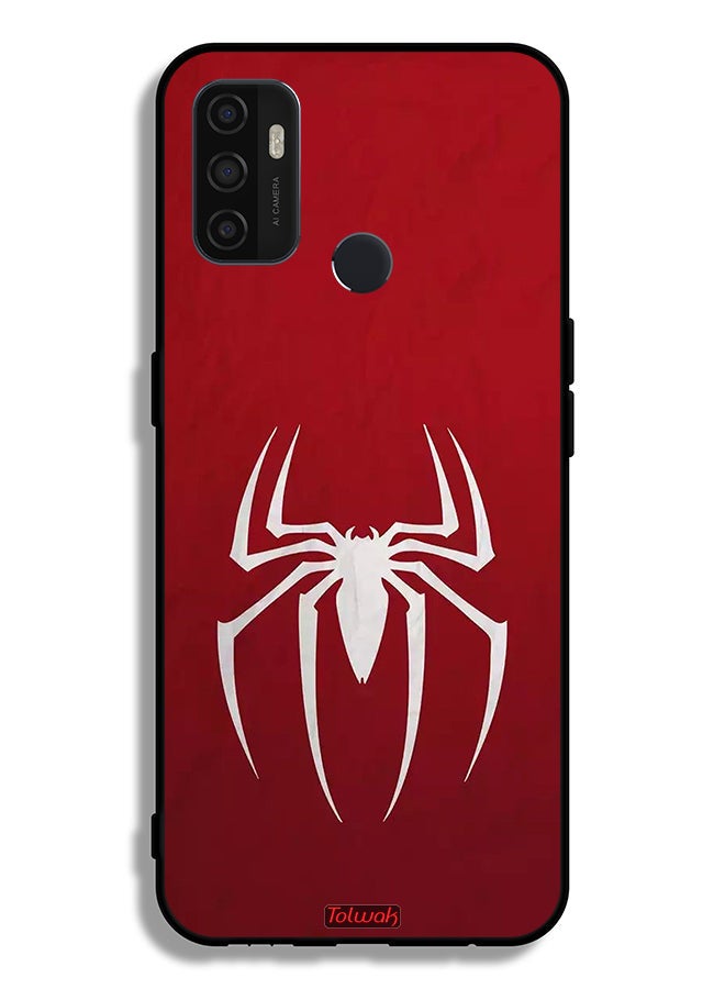 Tolwak غطاء حماية أوبو A32 مع أيقونة العنكبوت - Image 2