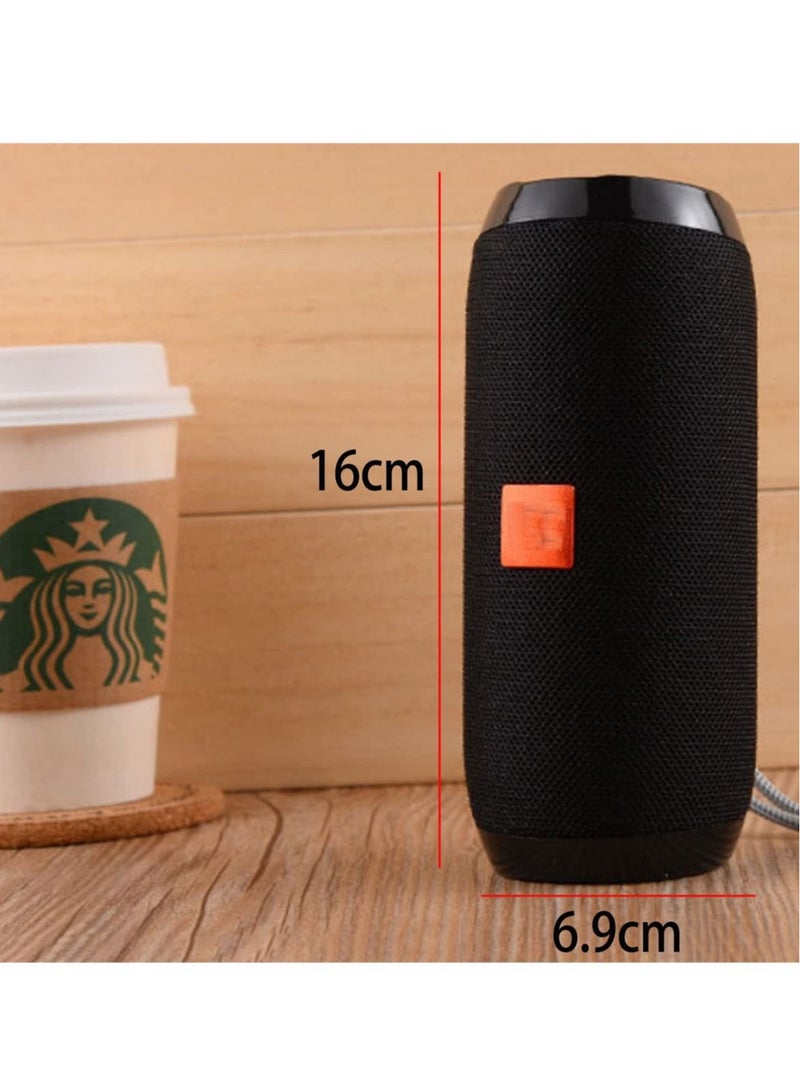 Portable Waterproof and Shockproof Bluetooth Speaker, Wireless Outdoor Speaker with Hands Free Answering, Perfect for Travel and Sports - Image 1