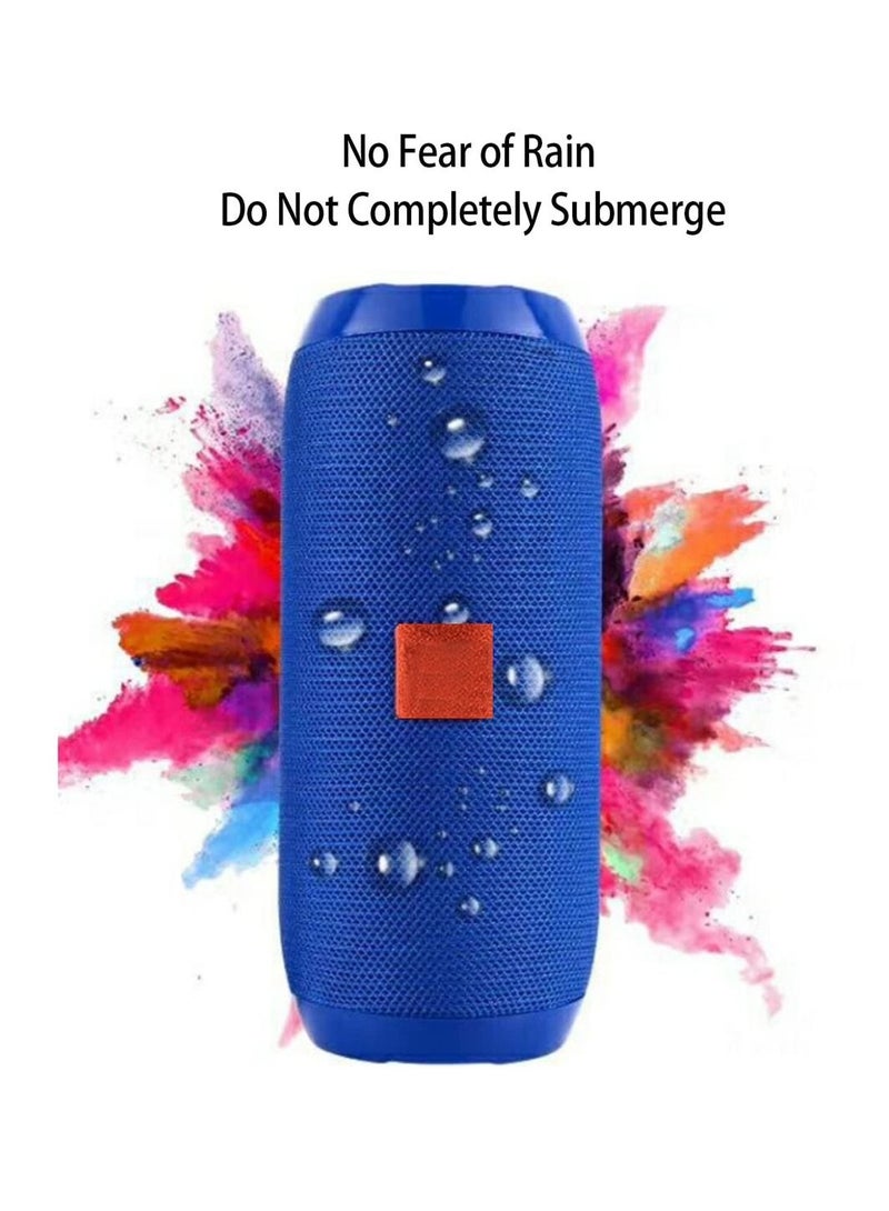 Portable Waterproof and Shockproof Bluetooth Speaker, Wireless Outdoor Speaker with Hands Free Answering, Perfect for Travel and Sports - Image 3