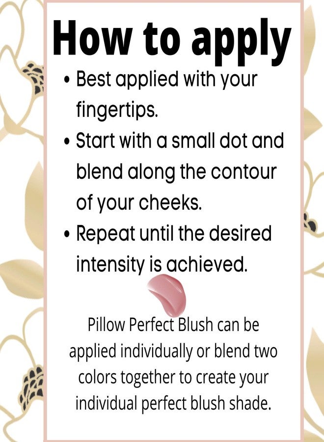 DOLL FACE Liquid Blush for Cheeks | Pillow Perfect Gel Cushion Blush | Cream Blusher Makeup | Lightweight, Blendable & Buildable Natural Radiance (Pillow Talk) - Image 4