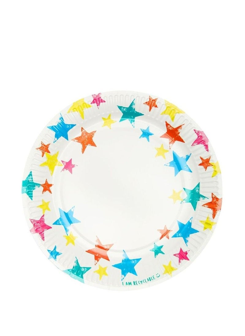 Talking Tables Birthday Star Paper plates  - Image 2