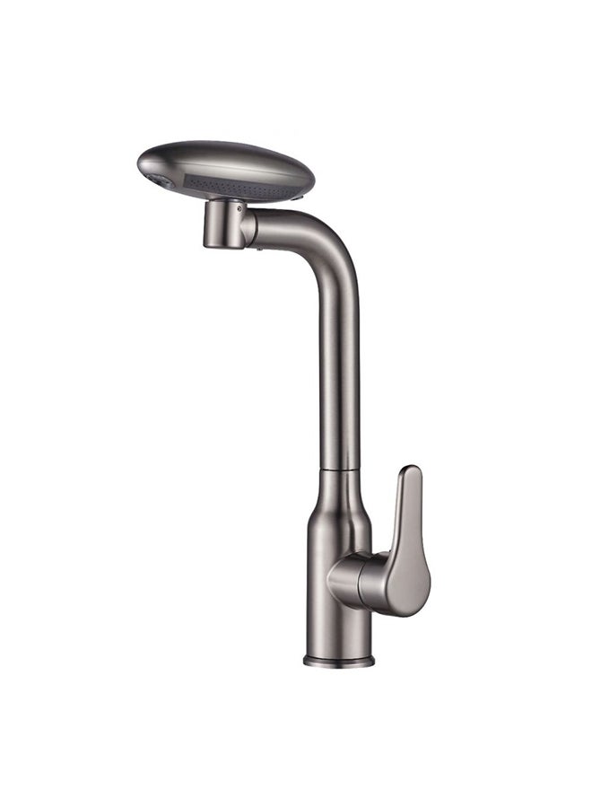 DANUBE HOME Milano Plus Rio 4-Function Pull-Out Sink Mixer Tap – Modern Kitchen Faucet with Spray & Stream Modes – 360° Swivel Spout,Brass Finish, Easy Installation - Image 1