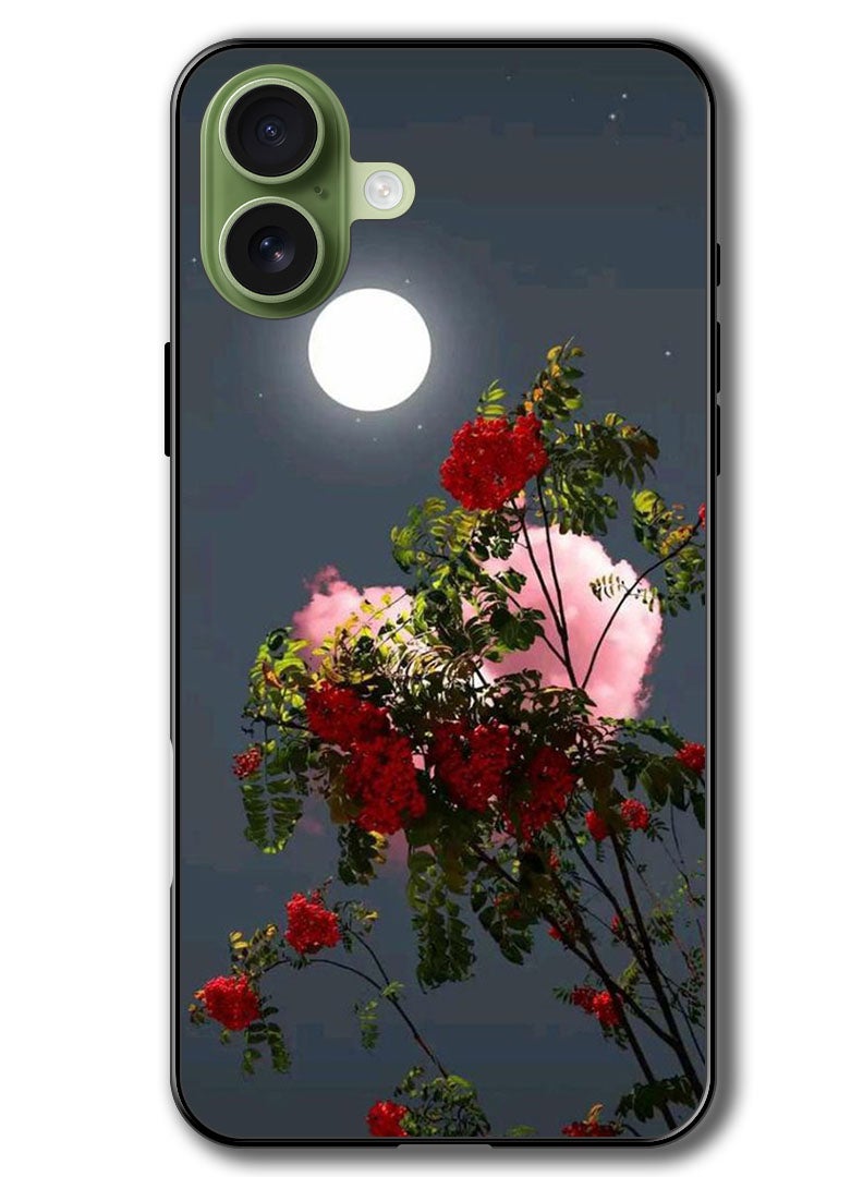 Theodor Case Compatible with Apple iPhone 17 6.3 Inch Protection Shockproof Bumper Cover Moon Shining - Image 1