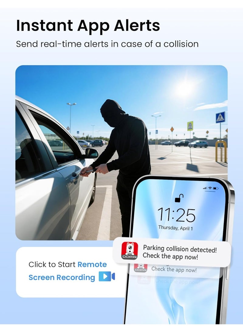 DDPAI 4G Cloud Box for Models Z60, Z60 Pro and Z50 Pro Dash cam, Support Remote Photo Capture,Cloud Album, Parking Monitor, Event Alers, Remote Wake-Up, APP Control, GPS, Include Built-in SIM Card - Image 3