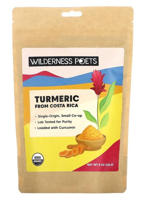 Organic Turmeric From Costa Rica 8 oz (226 g)