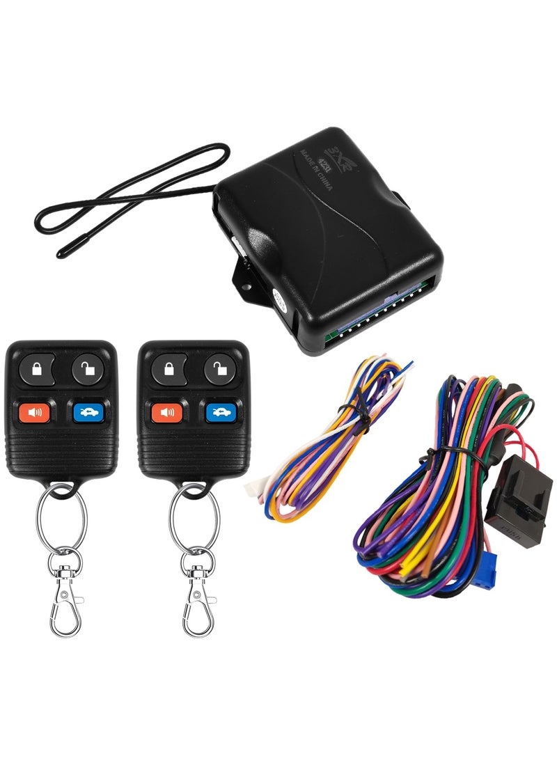 3XR 3XR Car Keyless Entry System Central Locking Remote System Enhanced Functionality and Universal Compatibility 4231  - Image 2