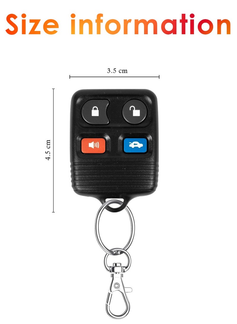3XR - 3XR Car Keyless Entry System Central Locking Remote System Enhanced Functionality and Universal Compatibility 4231 - Image 1