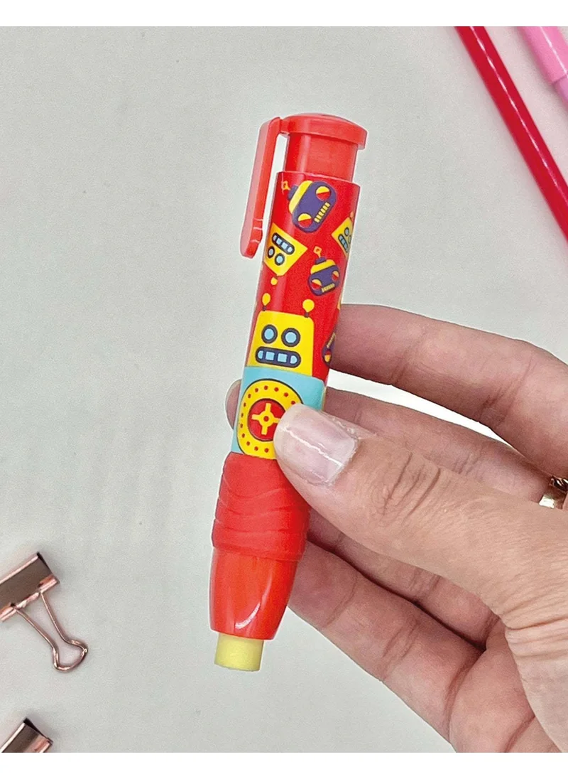 Kağıt Gemi Dükkan Red Pencil Eraser
